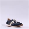 Paul Green Retro Side Panel Lace Trainer - Dark Navy